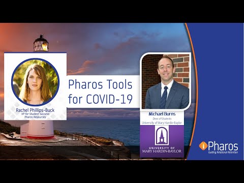 Pharos Tools for COVID-19 Webinar with UMHB