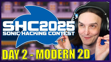 Sonic Hacking Contest day 2 - Modern 2D entries!