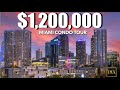 Touring a $1.2 Million Dollar | Miami Condo | Brickell City Centre | Peter J Ancona