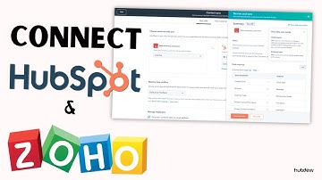How to connect HubSpot and Zoho