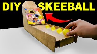 Simple Skee Ball Game from Cardboard | How To Make Awesome Arcade Game for Kids screenshot 5