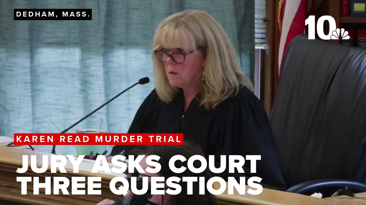 Jury deliberating in Karen Read murder trial has 3 questions - YouTube