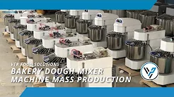 Watch Video Bakery Dough Mixer Machine Mass Production By VER Food Solutions