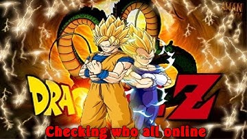 DBZ 3D Dynamic Theme-Checking who all online October 1, 2012 