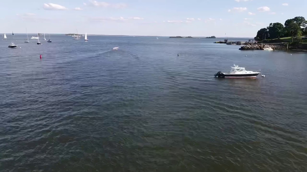 Island Beach Ferry Greenwich Connecticut YouTube