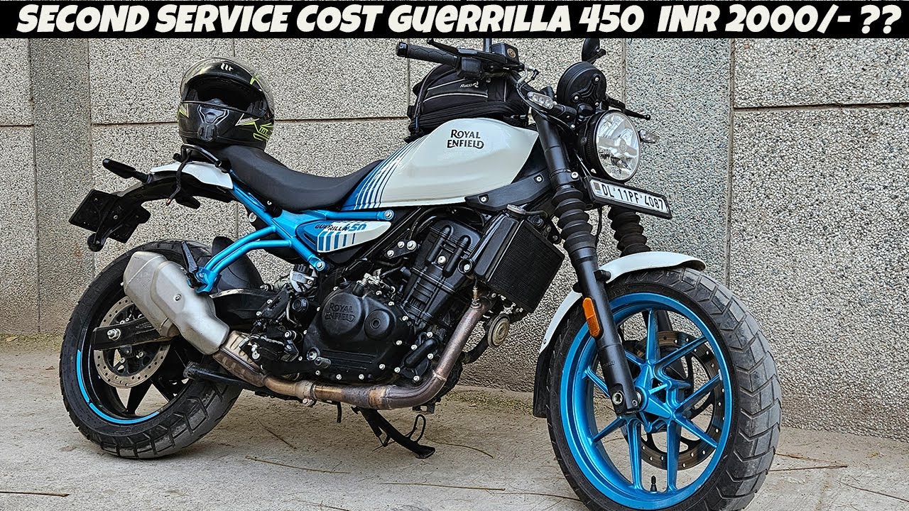 Royal Enfield Guerilla 450 Second Service Cost