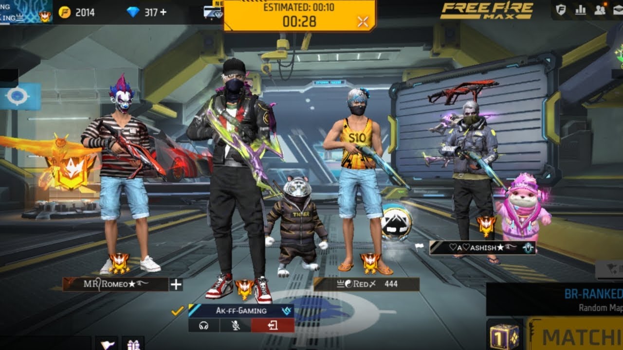 Free Fire Top 1 Grandmaster Rank Push Live ! - YouTube