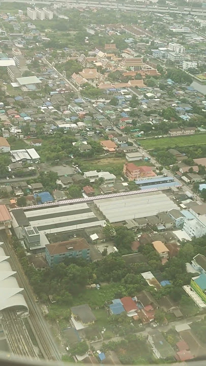 #Bird's eye view of Bangkok Singapore Landing Bangkok#reels #travel #good #beautiful