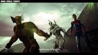 Marvel Future Revolution - Şeytani HULK, Wolverine'i Öldürüyor - Türkçe Altyazılı #wolverine #hulk