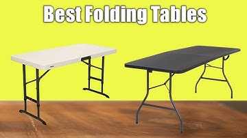 5 Folding Tables - Best Folding Tables 2021