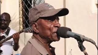 JIMMY NGALA AND HIS FATHER MZEE NGALA PERFORMING A LIVE SESSION DURING THE CORONA PADEMIC PERIOD.