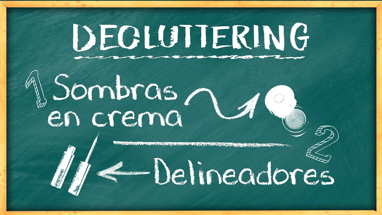 Decluttering - Retiro la MITAD de mis lápices, delineadores y sombras en crema