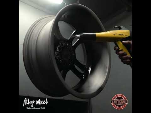 Alloy wheel refurbishment