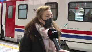 Bakan Karaismailoğlu Turistik Doğu Ekspresini Yolcu Etti