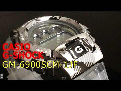 CASIO G-SHOCK GM-6900SCM-1JF Skeleton Camouflage Series
