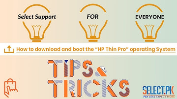 How to download and Boot the HP THIN PRO Operating System in USB Drive for all HP Thin Clients