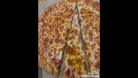 انظر كيف تمت سرقة قطعة بيتزا بطريقة غريبة😲