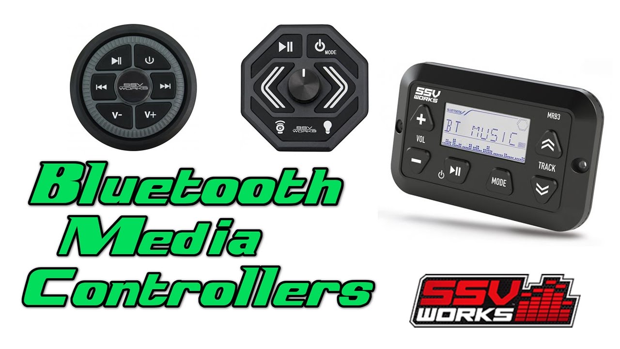 SSV Works MRB3 Amplified Weatherproof Bluetooth Media Controller with AM/FM 