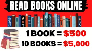 Get Paid $5,000 Just to Read Books Online | Make Money Online
