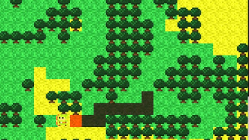 Grid based pathfinding.