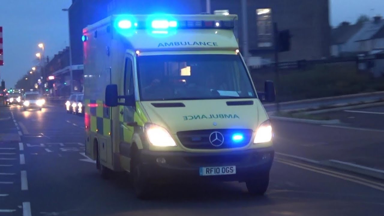 Ambulance responds with and siren - LOTS OF - YouTube