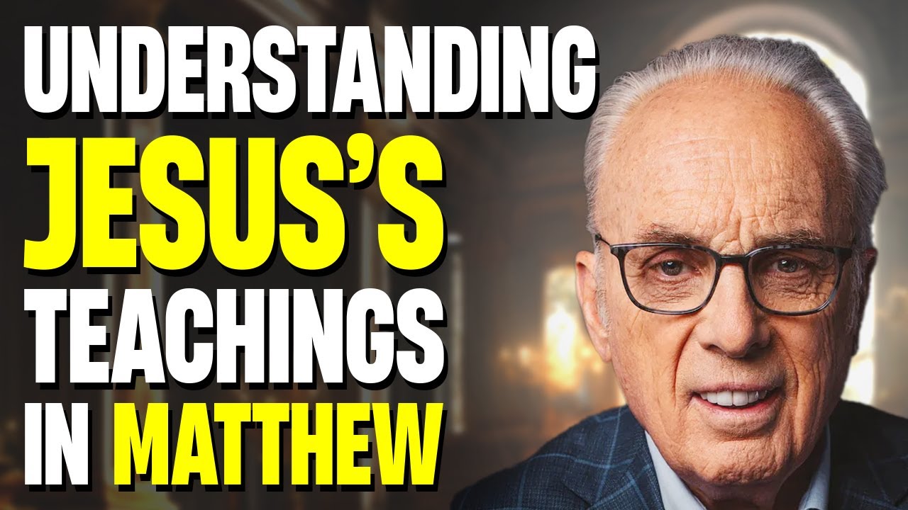 Understanding Jesus’s Teachings In Matthew | John MacArthur This Week ...