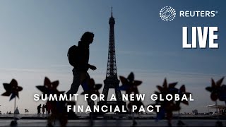 LIVE: Summit for a new global financing pact takes place in Paris