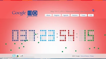 Google I/O Homepage (April Fools)