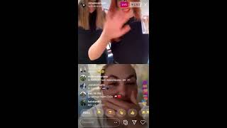 Simone Simons & Oliver Palotai + Elize Ryd IG LIVE 10/4/2020