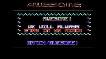 Commodore Amiga demo: Awesome - Project One cracktro (1991)