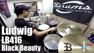 【Ikebe channel】Ludwig LB416 [Black Beauty]【#DS渋谷試奏動画】