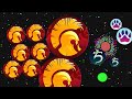 BLOB - !!!POPSPLIT KING IS BACK!!! AutoSplits Vs.DoubleSplits  IMPOSSIBLE TRIPLE-CANNON!!! (Agar.io)