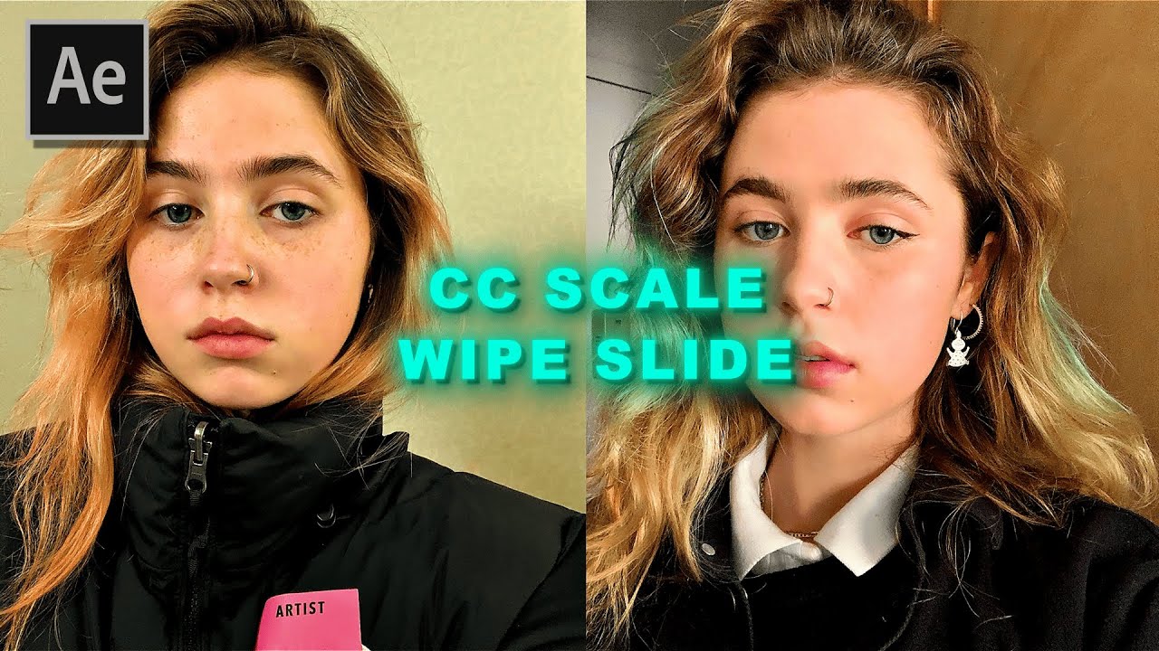 HOW TO : CC SCALE WIPE SLIDE (WO PLUGINS) | After Effects Tutorial ...