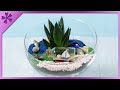 Forest in a jar - quick summer tutorial for beginners and kids - DIY #742