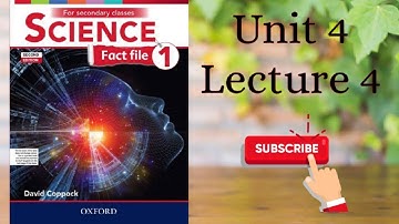 Oxford Science Fact File Book 1, Lecture 4 , Rd. Pg. 59,60,61 | By: Iqra Mughal