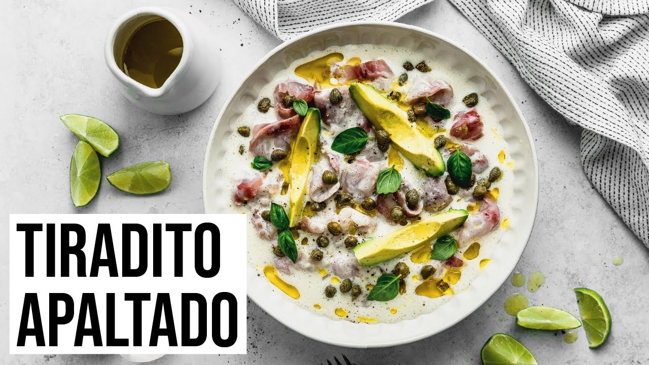 Tiradito apaltado (tiradito de pescado con palta) | Cravings Journal español