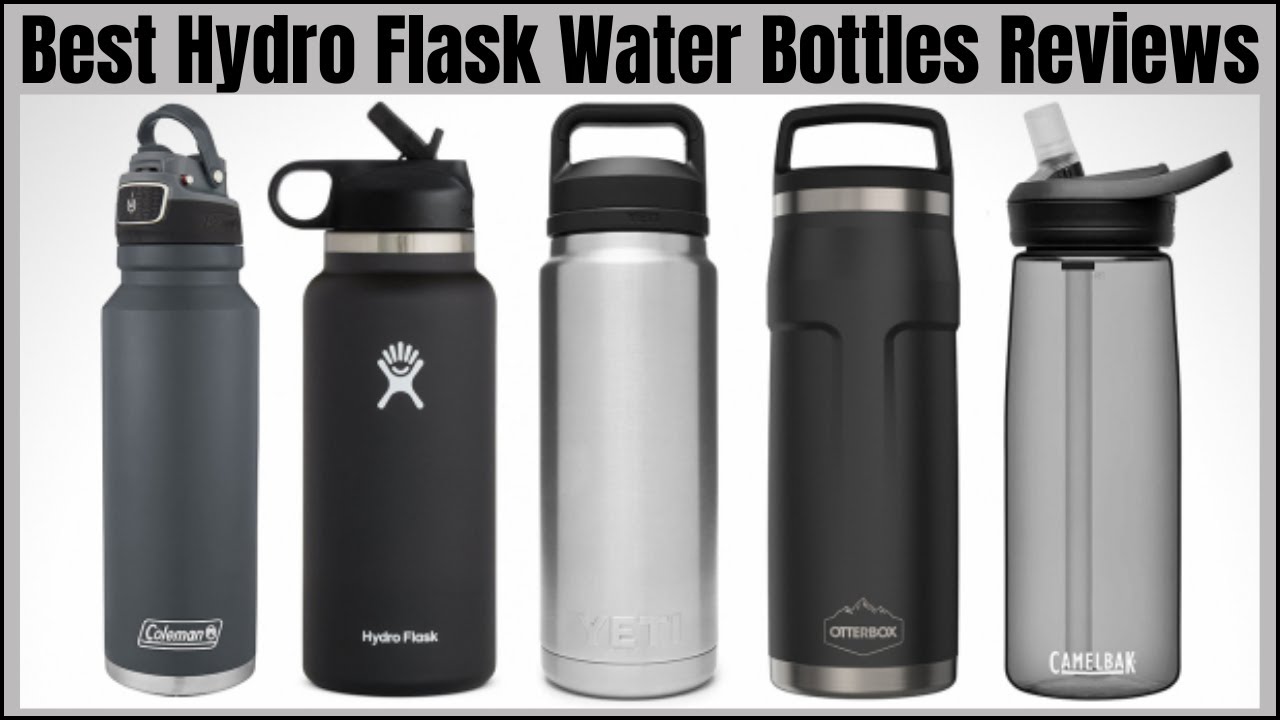 Hydro Flask Water Bottle - Wide Mouth Straw Lid 2.0 - 40 oz, Spearmint