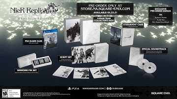 Unboxing Nier Replicant Ver.1.22474487139... White Snow Edition