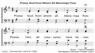 Praise God from Whom All Blessings Flow Doxology - A Cappella Hymn