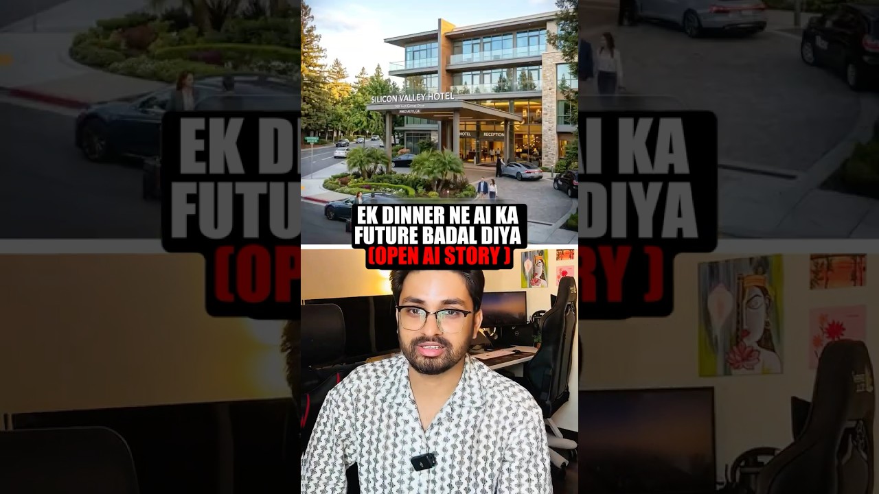 Ek Dinner ne AI ka future badal diya 😳 | OpenAI Story
