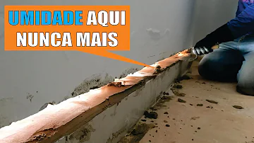 Como acabar com a umidade que vem do solo?