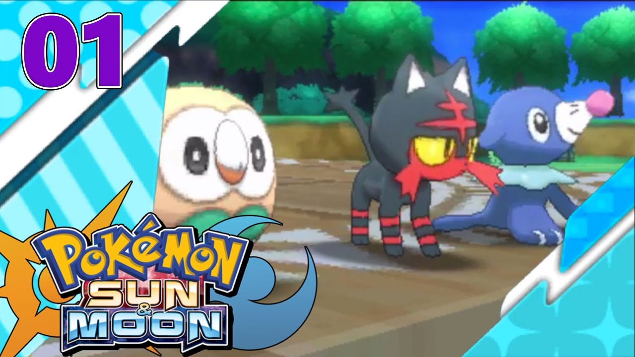 Let's Play! Pokémon Sun & Moon: Walkthrough Part 1 -Welcome to ALOLA!