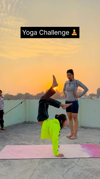 Yoga Challenge 💪🏻.#short