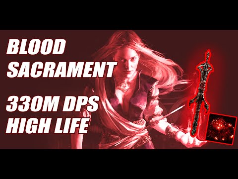 POE 3.24 : Blood Sacrament (Relic of the Pact) Build - Ascendant 330M DPS