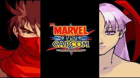 Marvel vs Capcom | Duo Team Attack | Strider Hiryu & Lilith