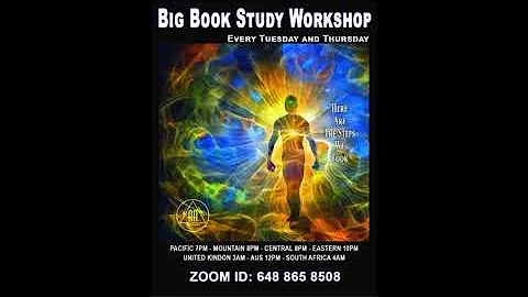 The STEP one promise and why self-knowledge won't keep an alcoholic sober A.A  workshop with Tony  R