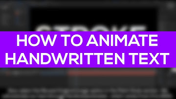 How to Animate Handwritten Text in After Effects