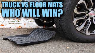 The BEST new FLOOR MATS for the GMC Canyon Denali?  3W Auto floor mat TEST & Review 2024 Gmc Canyon Floor Mats