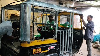 Mahindra ALFA Autorickshaw. Bodi working video