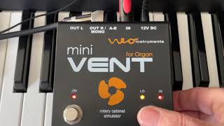 Leslie Simulation - Listening to the Neo Mini Vent on the Roland V-Combo VR 700. Is it good enough?
